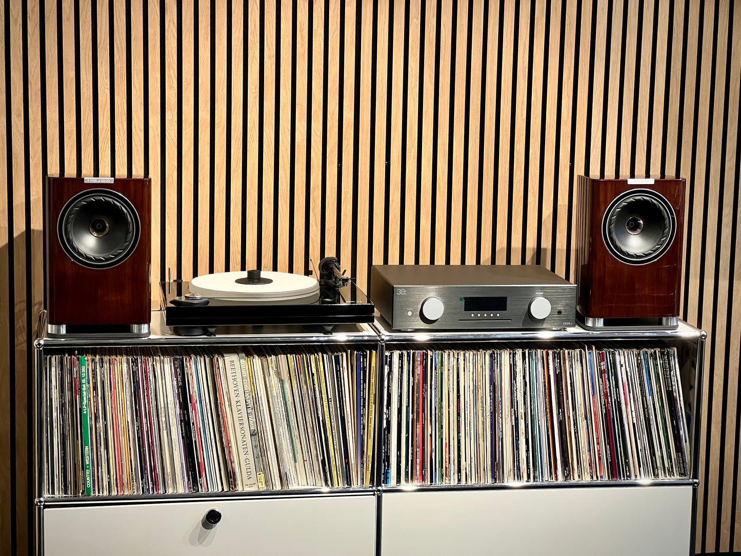 Plattenspieler-Set "High End"